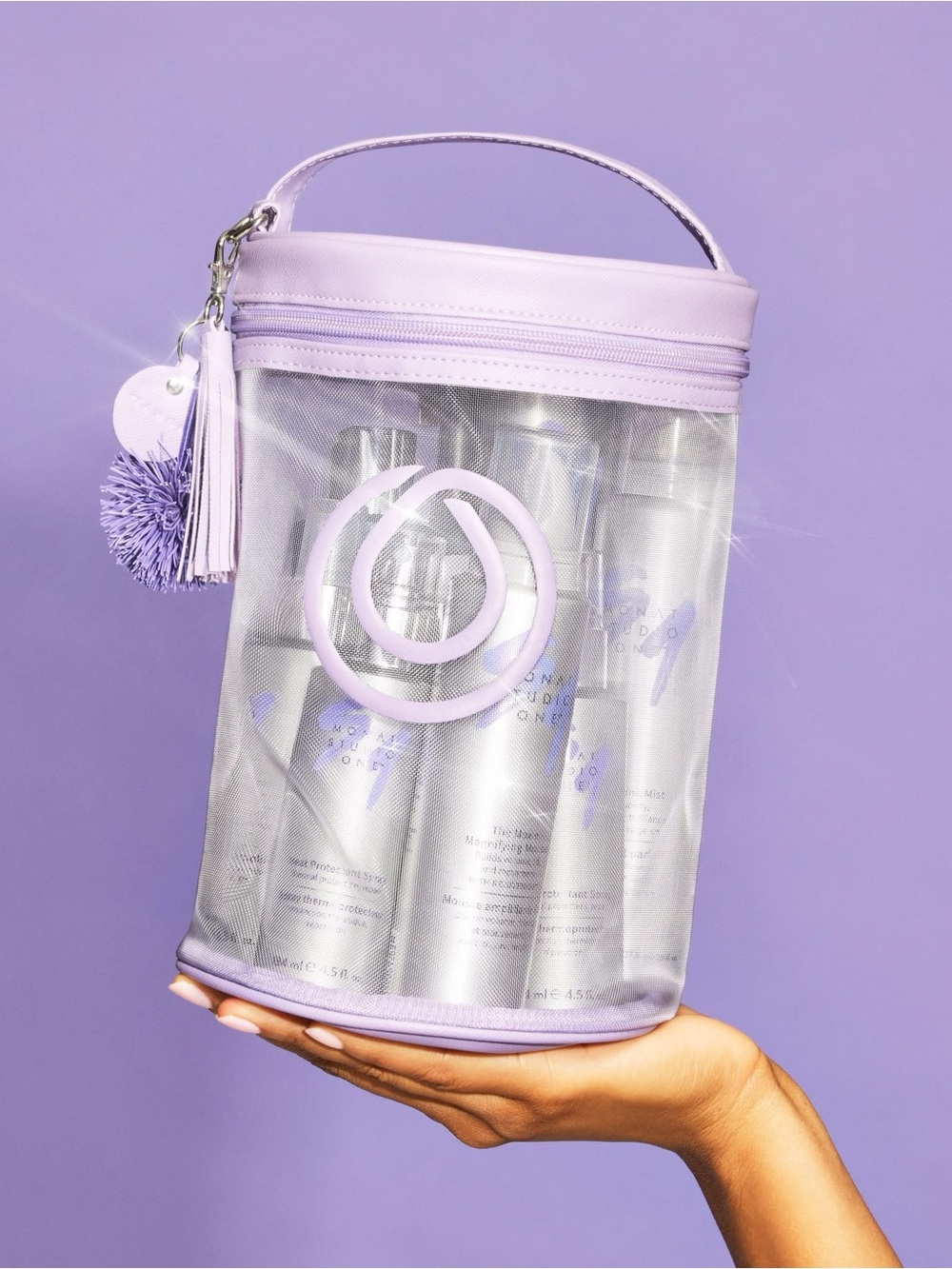 MONAT Lavender Cylinder Reusable Mesh Bag